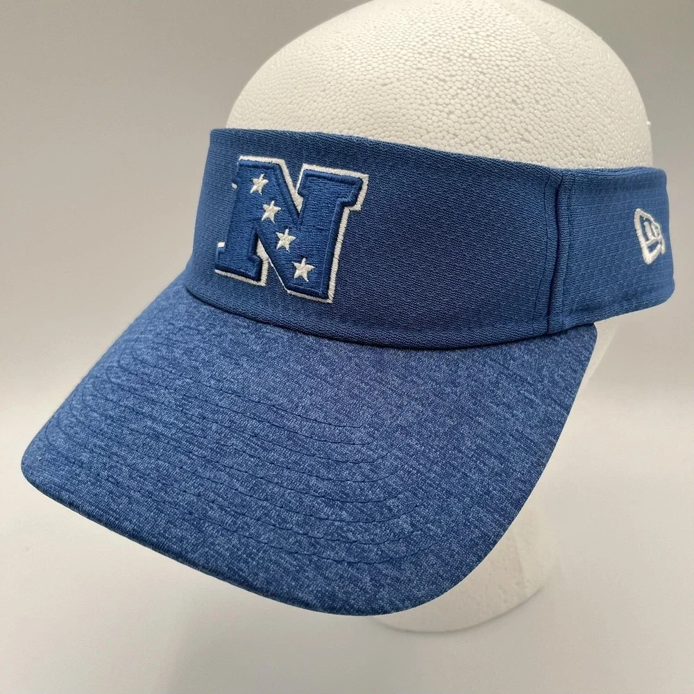 Pro Bowl New Era Visor Hat Strap Back Adustable Blue NFC NFL Football